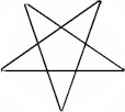 completed pentagram